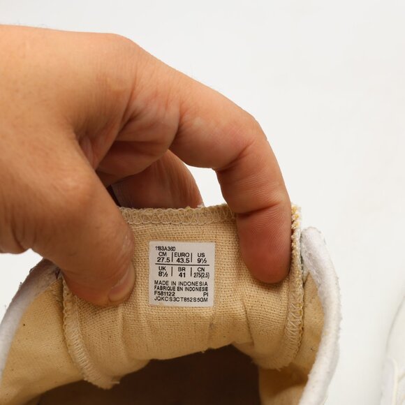 Onitsuka Tiger Mexico 66 Men's Size 9.5 Slip-On White Sneakers 1183A360 - Picture 3 of 11